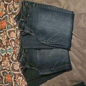 2 pair of kickboot A.E. jeans